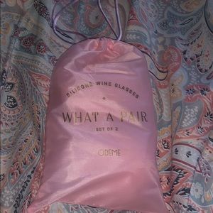 Odeme silicone wine glasses